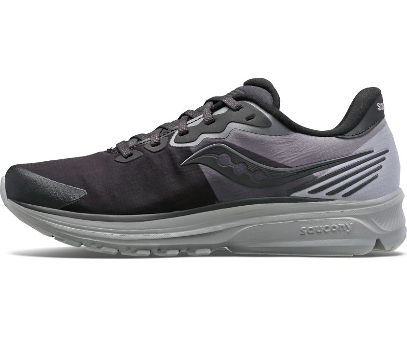 Women's Saucony Ride 14 Runshield Running Shoes Black / Grey | Singapore 200KORI